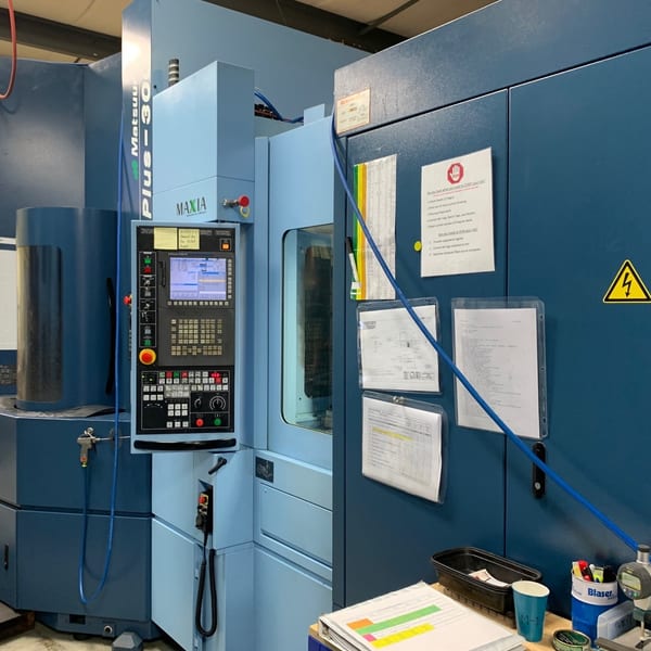 CNC milling operation